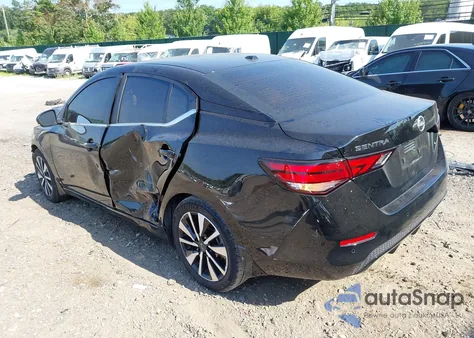 2024 Nissan Sentra Sv Xtronic Cvt z USA, uszkodzony, nr VIN 3N1AB8CV5RY372802